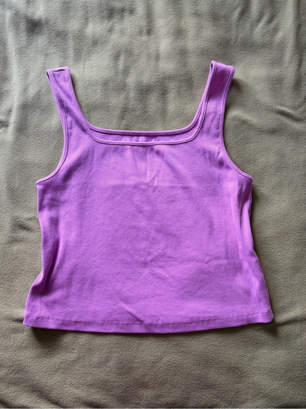 old navy purple cropped tank